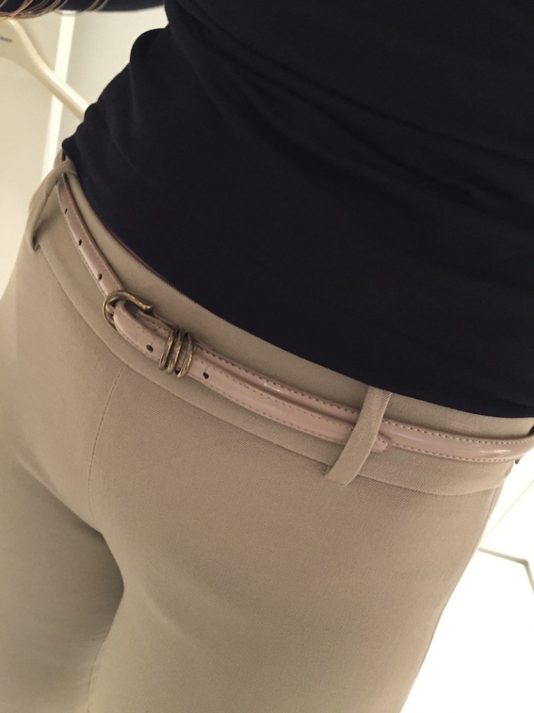 nude belt, blush belt