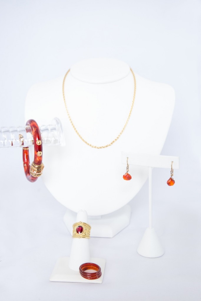 red and gold, ruby jewel gem ring