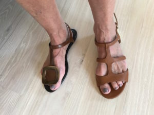 j.crew tan sandals, roger viver brown sandals
