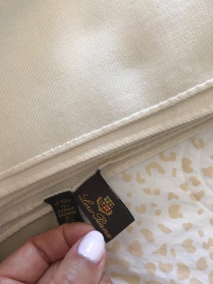 loro piana beige scarf