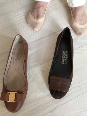 salvatore ferragamo tan flats, salvatore ferragamo brown suede flats