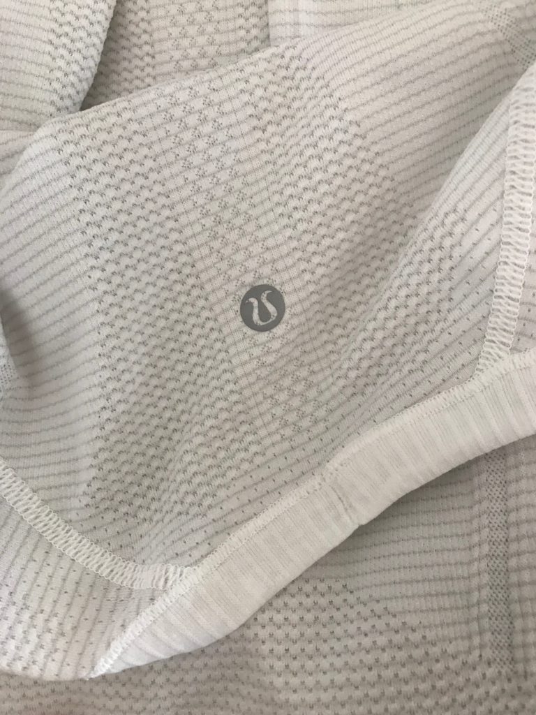 lululemon white long sleeve top
