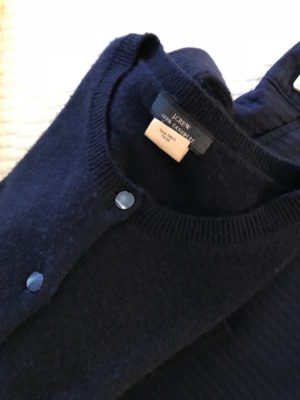 j.crew navy blue cardigan, j.crew navy blue button up cardigan 