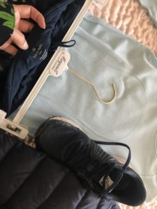 Sweaty Betty jogging pants, New Balance black sneakers