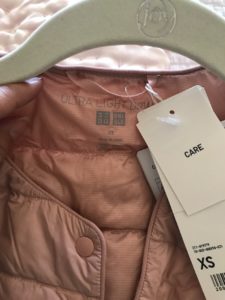 Uni Glo Pink puffer jacket