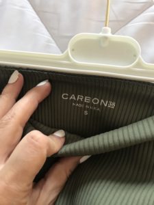 Carbon38 green tights