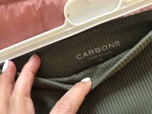 Carbon38 olive green tights