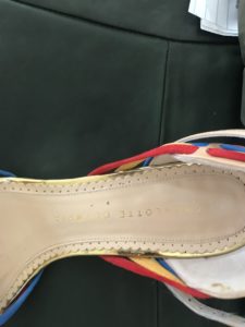 Charlotte Olympia multi color heels