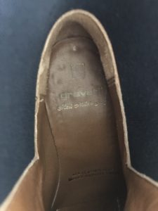 Gravati navy blue boots with fringe